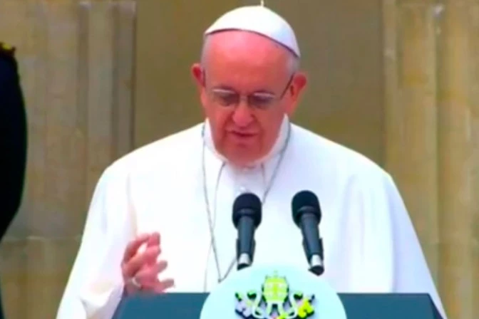 TEXTO y VIDEO: Discurso del Papa Francisco a las autoridades de Colombia