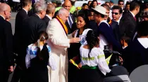El Papa Francisco en Ecuador. Foto David Ramos / ACI Prensa