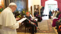 Papa Francisco en Encuentro interreligioso y ecuménico / Foto: L'Osservatore Romano