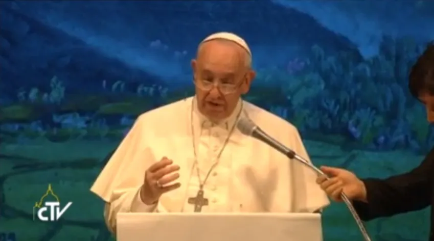 Papa Francisco en el encuentro con jóvenes de Asia / Foto: Captura Youtube?w=200&h=150