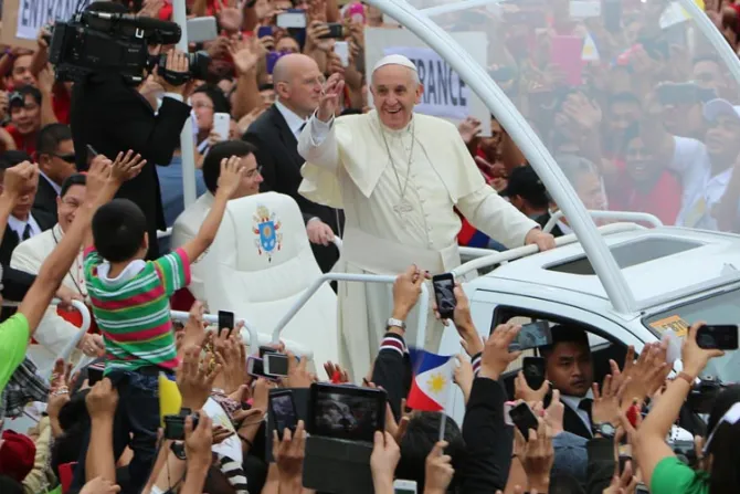 “Pueblo filipino es maravilloso, por su fuerte y alegre fe”, dice Papa Francisco