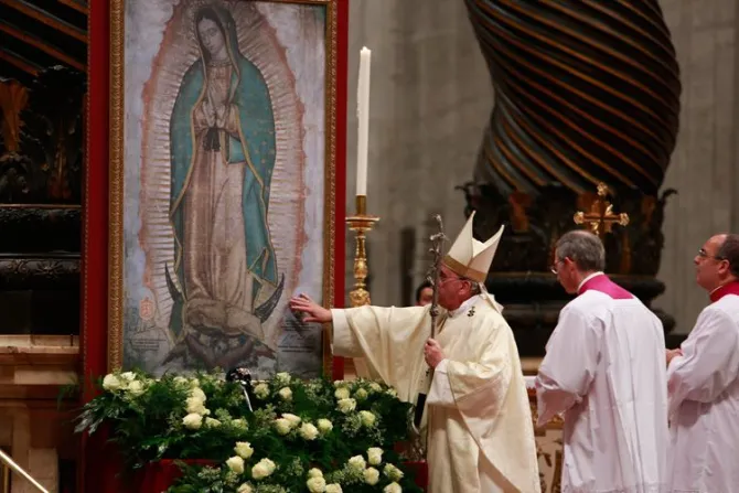 Papa Francisco presidirá Misa por la Virgen de Guadalupe