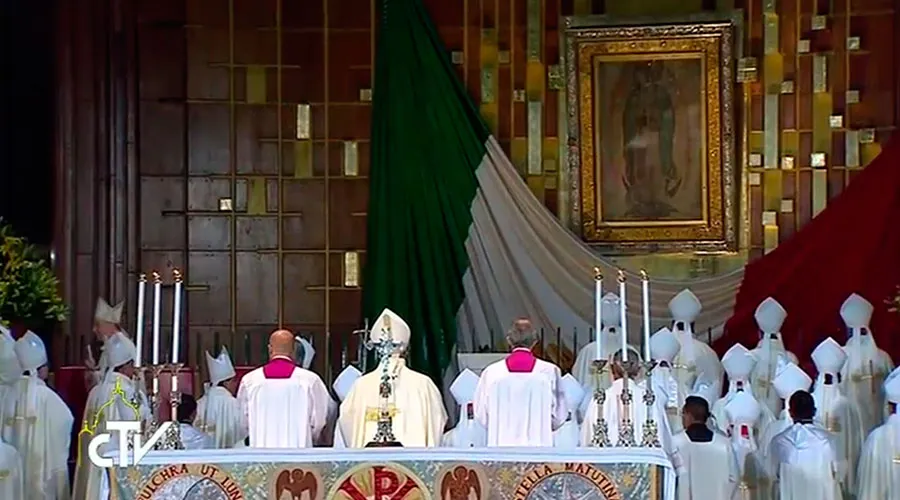 Francisco en la Basílica de Guadalupe / Youtube CTV (Captura Video)?w=200&h=150
