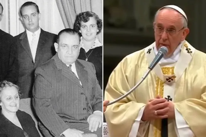 VIDEO: El Papa se emociona al pedir oraciones por sus difuntos padres