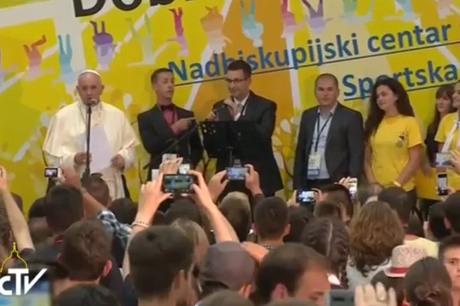 [TEXTO Y VIDEO] Palabras del Papa Francisco en el encuentro con los jóvenes en Sarajevo