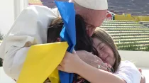 Papa Francisco en encuentro con jóvenes / Crédito: L'Osservatore Romano