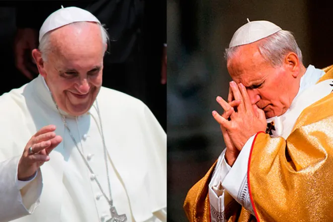 Papa Francisco envía video mensaje a polacos por canonización de Juan Pablo II