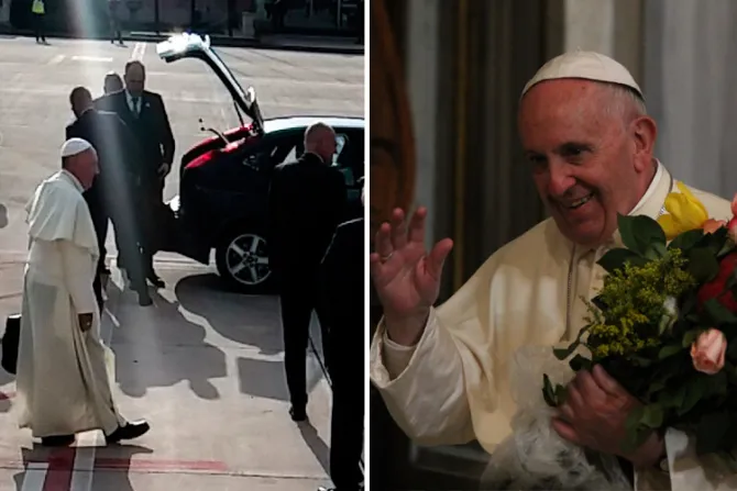VIDEO: El Papa Francisco llegó a Roma y agradece a la Virgen su visita a México