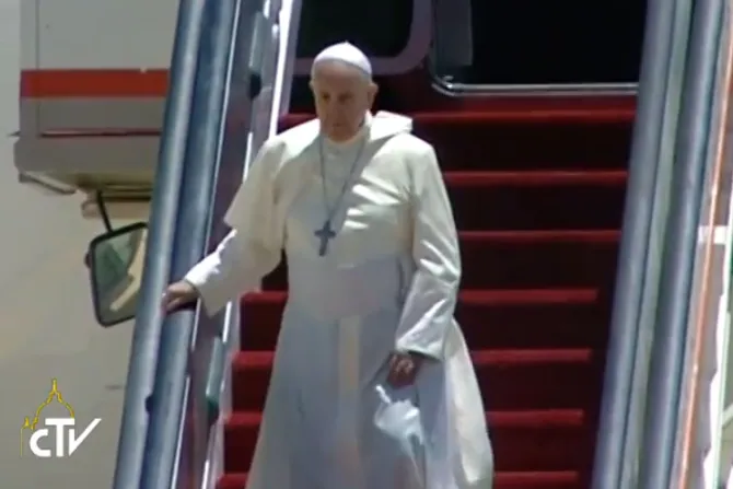 [VIDEO] El Papa Francisco ya está en Tierra Santa