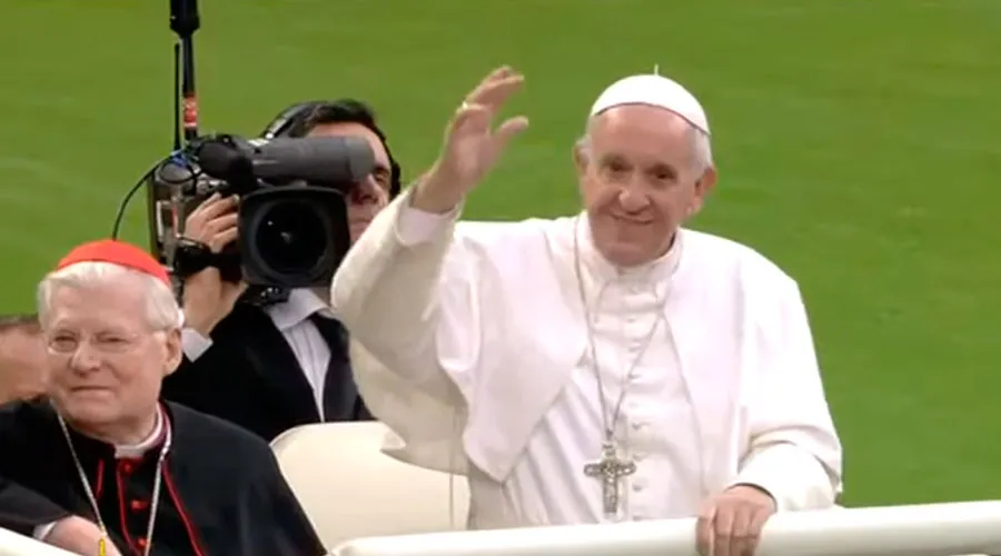 El Papa Francisco en su llegada al estadio San Siro en Milán. Captura Youtube CTV?w=200&h=150