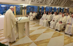 Misa en la Casa Santa Marta / Foto: L'Osservatore Romano 