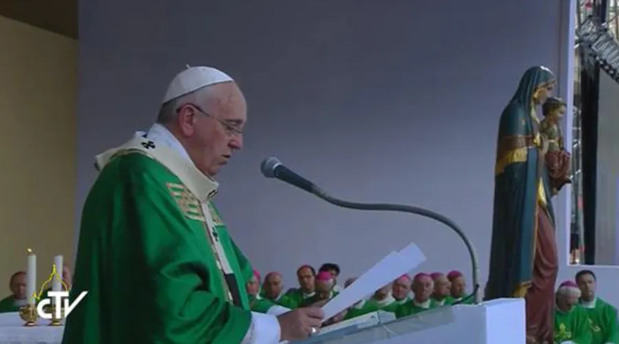 Papa Francisco en Misa en Turín. Foto: Captura de video / CTV.?w=200&h=150