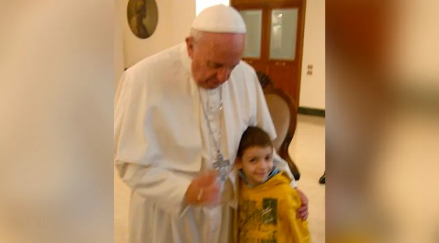 Papa Francisco recibe a Ignazio Fucci / Foto: UNITALSI