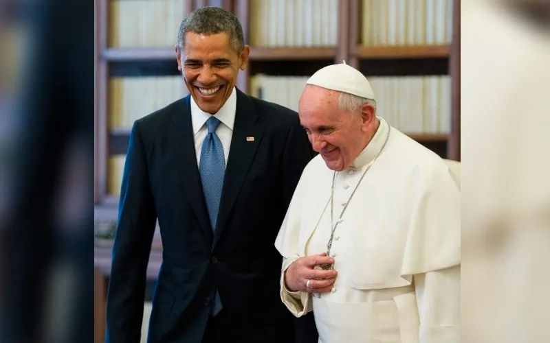 Papa Francisco y Barack Obama. Foto: News.va?w=200&h=150