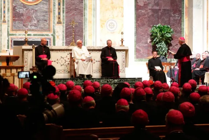 TEXTO: Discurso del Papa a Obispos de Estados Unidos en Catedral San Mateo, Washington DC