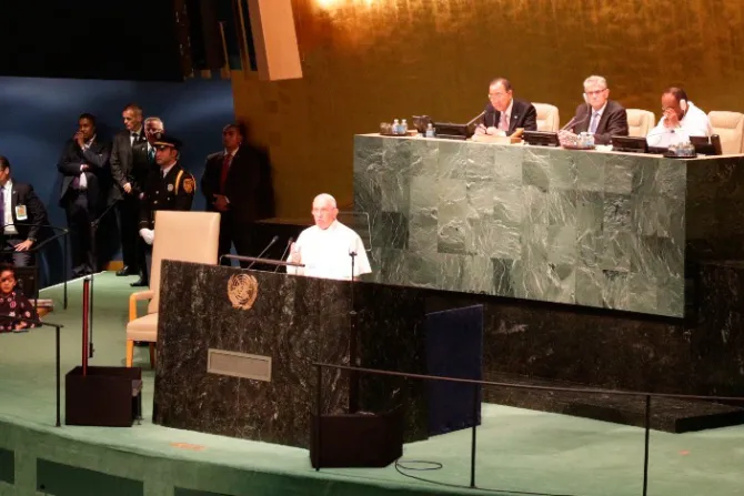 7 claves del discurso del Papa Francisco en la Asamblea General de la ONU