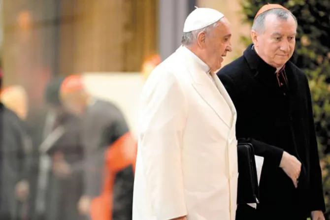 “Incluso el Papa tiene cierto deseo de escapar del Vaticano”, dice Secretario de Estado