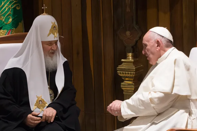 TEXTO: Declaración firmada por el Papa Francisco y el Patriarca ruso Kirill en Cuba