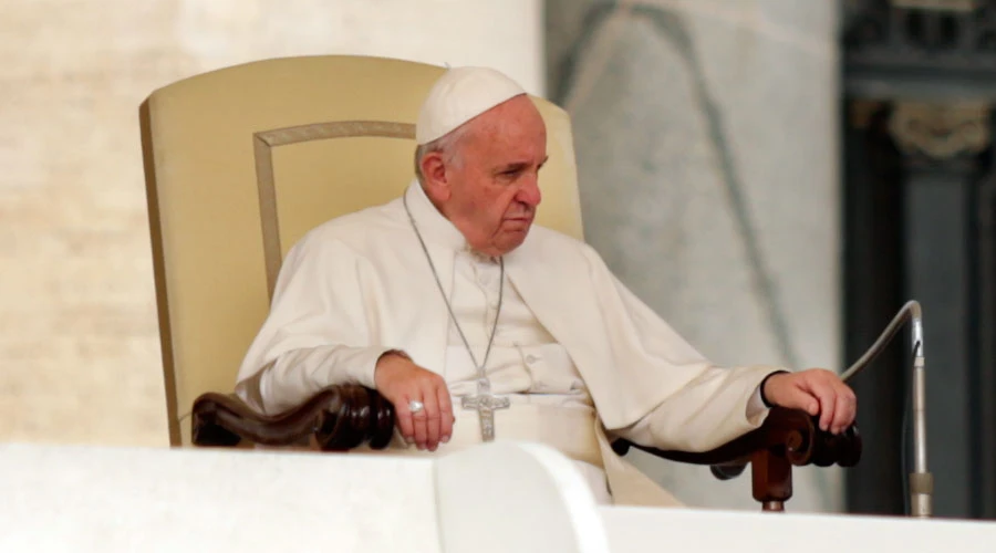 Imagen referencial / Papa Francisco. Foto: Daniel Ibáñez / ACI Prensa.