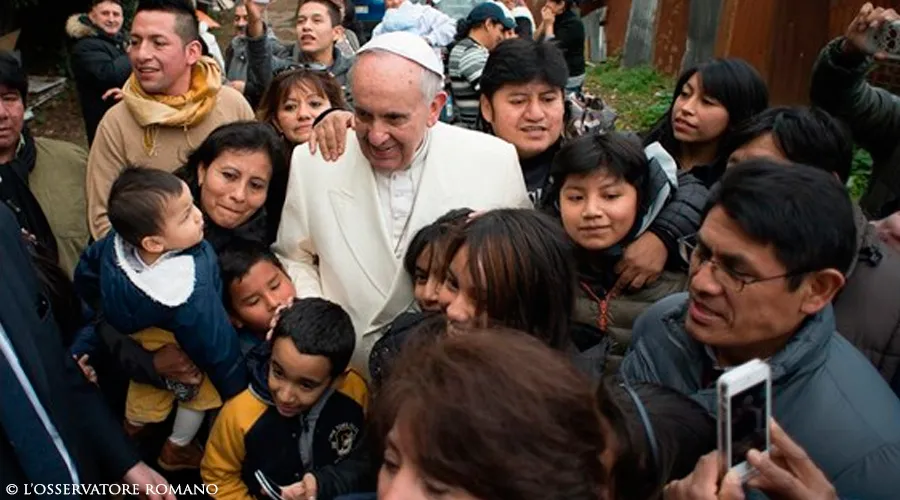 El Papa Francisco en su visita sorpresa ayer en Roma. Foto L'Osservatore Romano?w=200&h=150