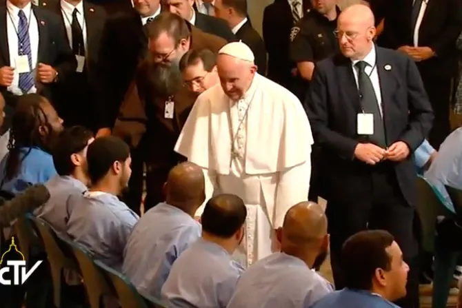 TEXTO Y VIDEO: Discurso del Papa Francisco en su visita a una cárcel de Filadelfia