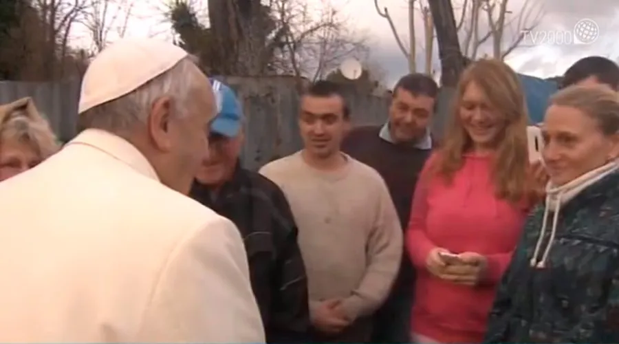 Encuentro del Papa Francisco con refugiados en la periferia de Roma (imagen referencial) / Foto Captura Youtube?w=200&h=150