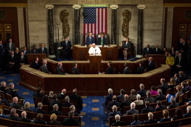 Estos son los 8 retos que el Papa Francisco planteó al Congreso de Estados Unidos