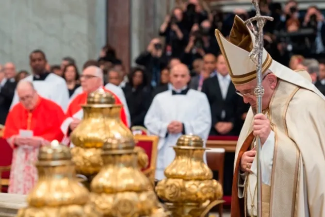 Estas son las celebraciones que presidirá el Papa en Roma en enero y febrero de 2016