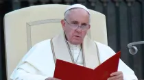 Papa Francisco. Foto: Lauren Cater / ACI Prensa