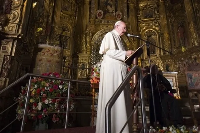 TEXTO Y VIDEO: Encuentro del Papa con la sociedad civil en la Iglesia de San Francisco