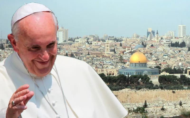 Una oración para acompañar al Papa Francisco en su peregrinaje a Tierra Santa