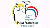 El logo del viaje del Papa Francisco a Paraguay. Imagen Conferencia Episcopal Paraguaya