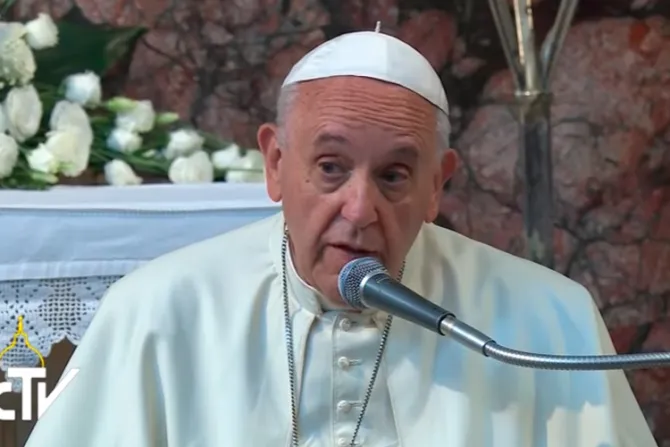 [VIDEO] Papa Francisco a armenios: Que el dolor no se apodere de su corazón