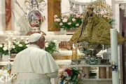 Papa Francisco dedica última noche en Cuba a rezar ante la Virgen de la Caridad del Cobre