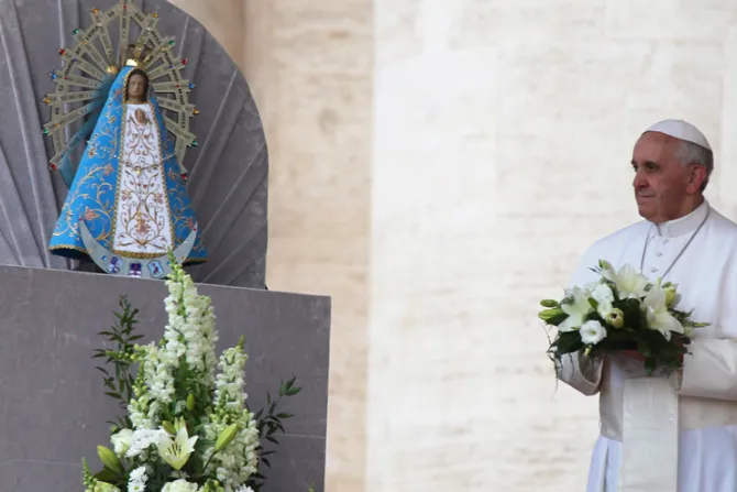 [VIDEO] La Iglesia tiene en María el modelo más bello de maternidad, afirma el Papa Francisco