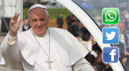El Papa a jóvenes: Contagien la amistad de Jesús por WhatsApp, Facebook y Twitter