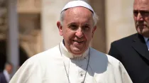 El Papa Francisco en la Plaza de San Pedro / Foto: ACI Prensa