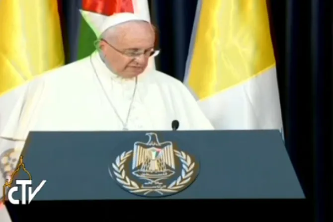 [VIDEO Y TEXTO] Discurso del Papa Francisco ante las autoridades palestinas