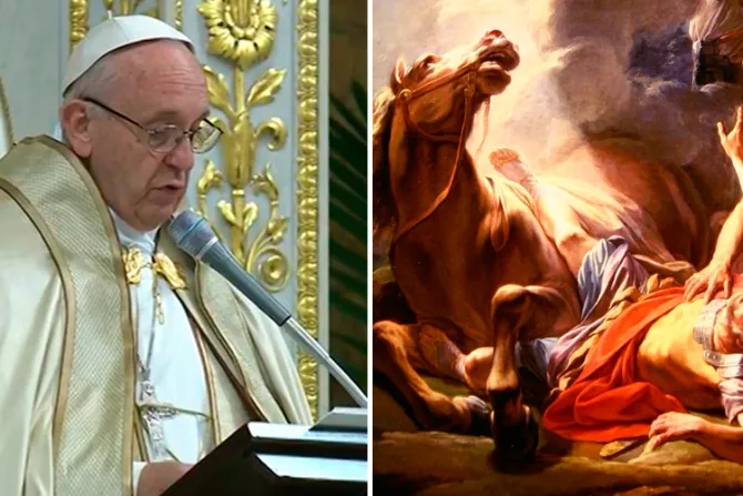 Papa Francisco: Como San Pablo debemos anunciar la misericordia recibida de Dios