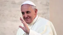 Papa Francisco. Foto Daniel Ibáñez / ACI Prensa