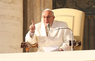 El Papa Francisco. Foto: Daniel Ibu00e1u00f1ez / ACI Prensa 