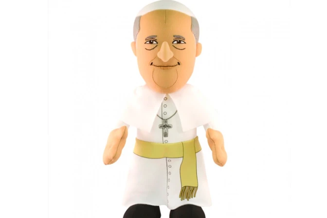 Un peluche del Papa Francisco causa sensación en Estados Unidos