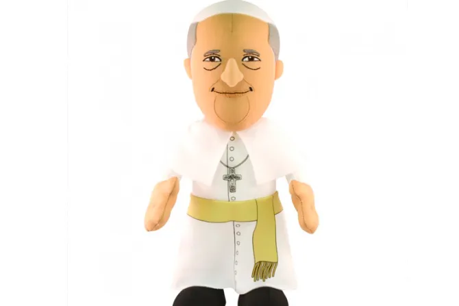 Un peluche del Papa Francisco causa sensación en Estados Unidos