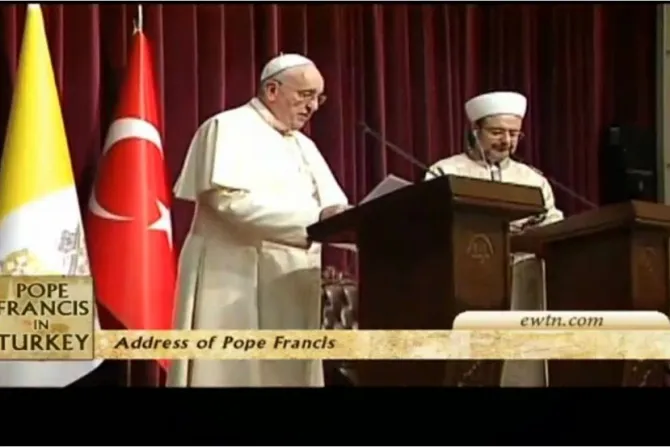 [TEXTO] Visita a Turquía: Discurso del Papa Francisco a la Diyanet