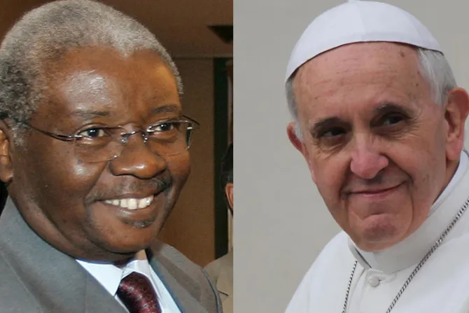Papa Francisco recibe al Presidente de la República de Mozambique