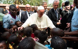 Foto referencial del Papa Francisco en Repu00fablica Centroafricana. Cru00e9dito: Vatican Media 