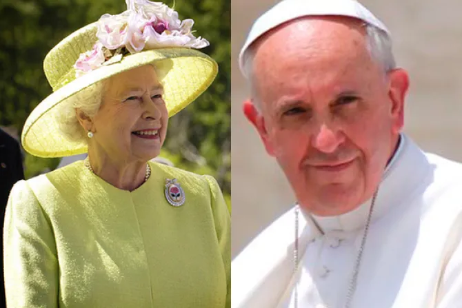 Reina Isabel II se reunirá el jueves con Papa Francisco en Casa Santa Marta