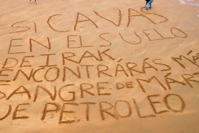 [VIDEO] Playas de España “gritan” por los cristianos perseguidos