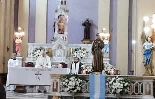 Misa en honor de Fray Mamerto Esquiu00fa. Cru00e9dito: Prensa Obispado Catamarca 