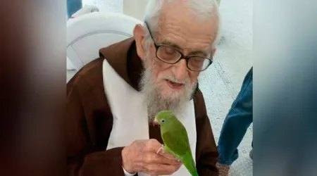 Capuchino más viejo de Brasil cumple 80 años de vida religiosa